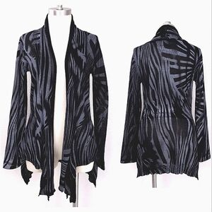 Alberto Makali Open Front Cardigan